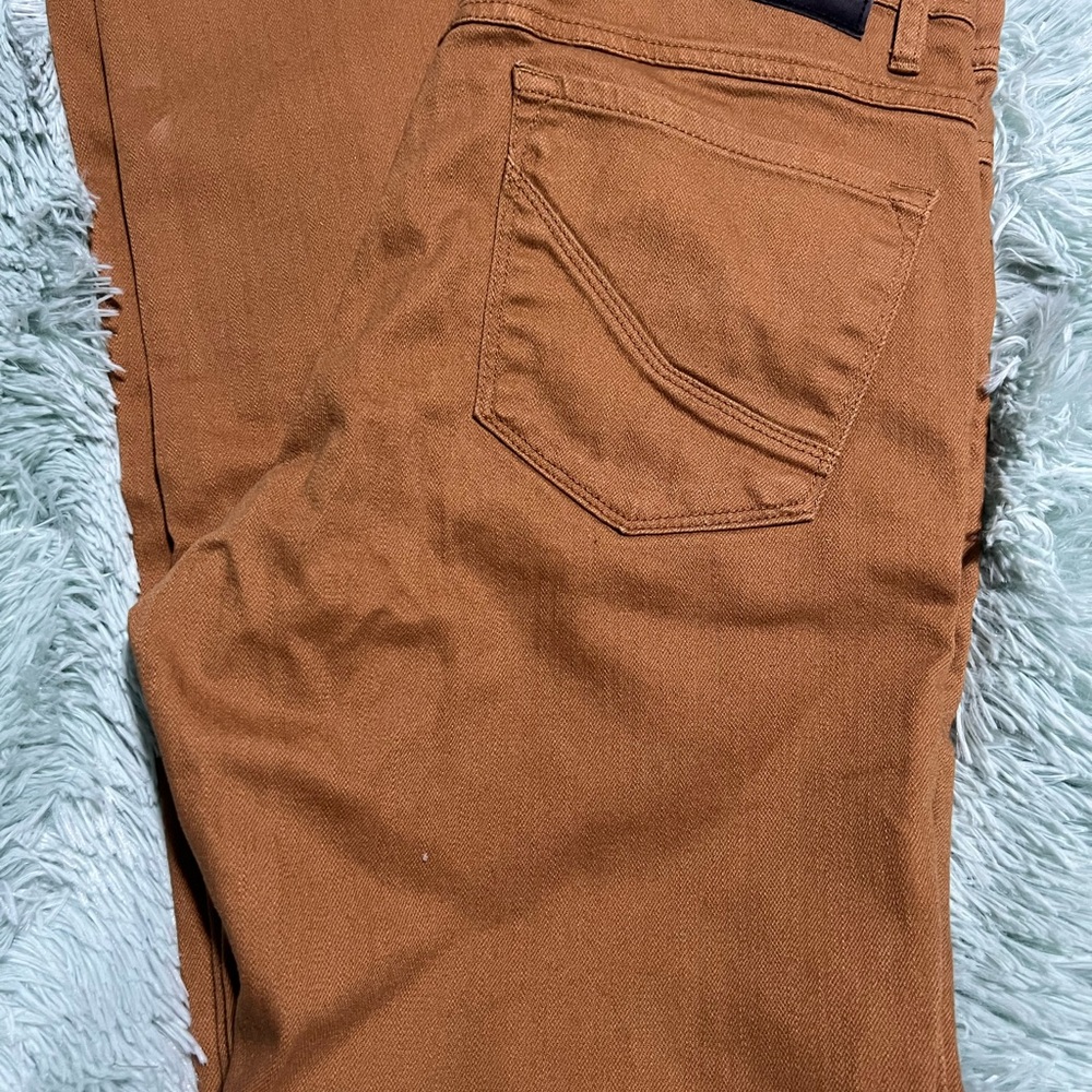 Empyre Men's Rust Brown Skinny Jeans